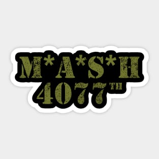 M*A*S*H 4077 Sticker